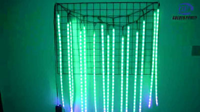 Voice-activated rhythm light strip