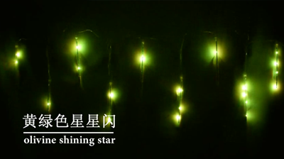 Meteor shower light string