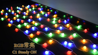 Tuya APP11 function + music mode ball light string